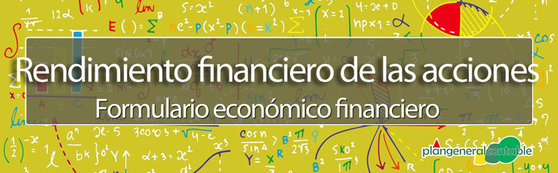 Rendimiento financiero de las acciones