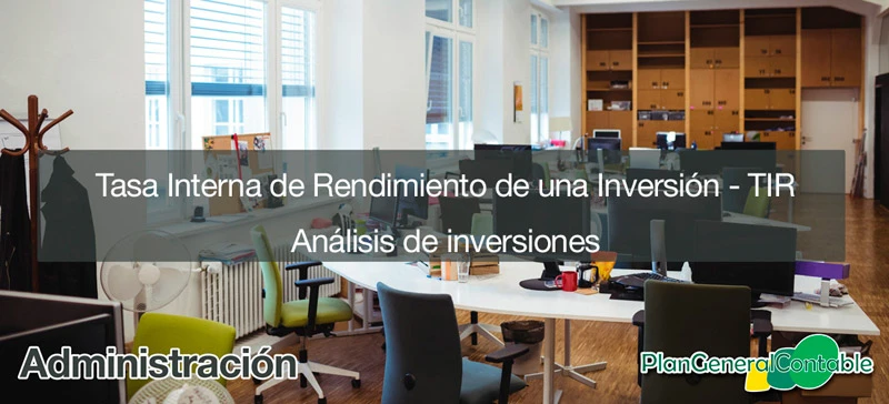 Tasa Interna de Rendimiento de una Inversi�n - TIR