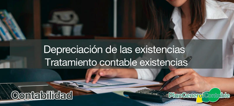 Depreciaci�n de las existencias