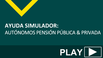 Cálculo del importe de la pensión pública esperada de un autónomo y cálculo del impacto de la variación en las cotizaciones.