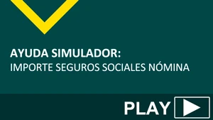 C�lculo de los costes sociales a cargo de la empresa y el trabajador de una n�mina.